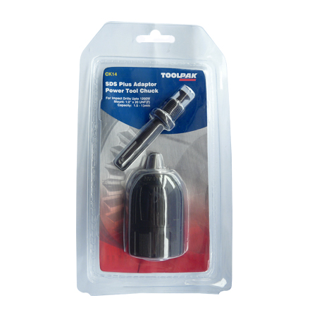 SDS Plus 13mm Keyless Chuck Toolpak